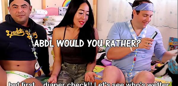  adultbaby diaper fetish would you rather